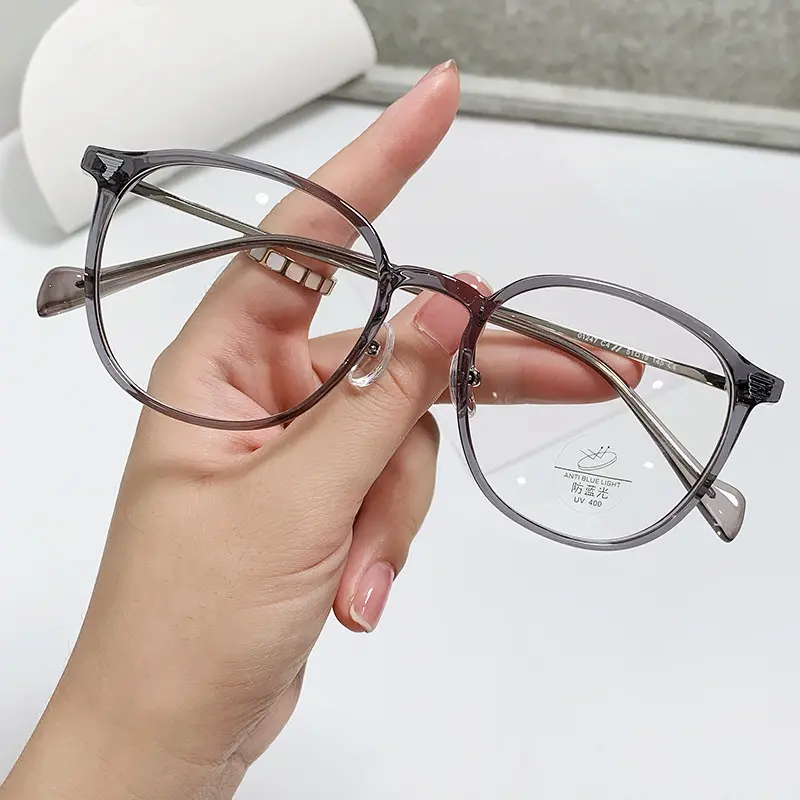 Grosir kacamata berkualitas tinggi bingkai optik uniseks bingkai optik pengiriman cepat desain baru kacamata optik Pria Wanita