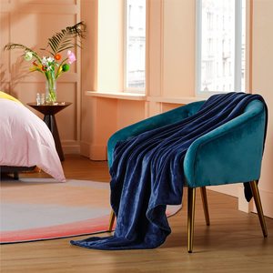 Manta a cuadros para la venta, manta de punto de <span class=keywords><strong>cama</strong></span> <span class=keywords><strong>verde</strong></span> oscuro, manta de hilos de microforro polar Premium informal para la venta - Product Image 5