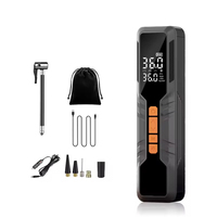 Compresseur d'air miniature intelligent 12V DC 150PSI avec batterie rechargeable 6000 mAh, logo OEM, certifié CE, pour gonflage de pneus de vélo et de voiture