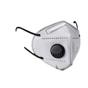 Masque de protection Kefu KP95, respirateur industriel jetable à bandeau, protection 3D contre la poussière au charbon actif - Product Image 1