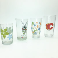 Verre à pinte classique de 16 oz en gros avec gobelets à sublimation avec logo personnalisé pour le vin brassé à la maison pour les cadeaux