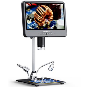 Microscopio electrónico AD208SE 4K UHD <span class=keywords><strong>Digital</strong></span> 1500X con LCD de 10,1 pulgadas para reparación de electrónica - Product Image 2