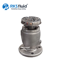 RKSfluid Cerberus Series PN16 Válvula de aire de doble bola Agua limpia DN65 Estructura reductora de presión
