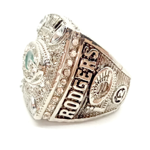 2010 Green Bay Packaging Team Champion Men's <b>Rose</b> Gold Plated Alloy Fashion Ring Souvenir Collection Wedding Party Birthday Gift - Product Image 3