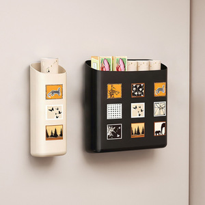 Fridge Organizer Magnetic Storage Box Rectangle No Lid For Kitchen Sundries Tableware Small Items - Product Image 3