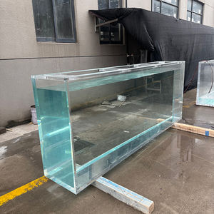 Approvisionnement Direct d'usine aquaponiques table commerciale aquarium en verre artificiel aquarium à poissons - Product Image 5