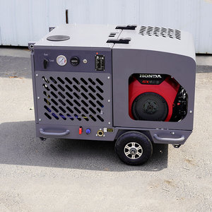 70 <span class=keywords><strong>CFM</strong></span> gas Powered xăng máy nén khí công nghiệp nhỏ vít xăng máy nén khí máy - Product Image 3