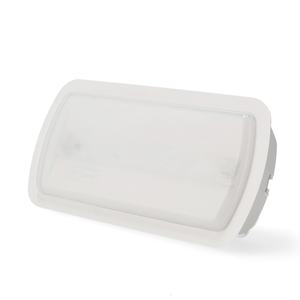 Luz de emergencia LED de 4W con autotest, opciones permanente y no permanente - ideal para iluminación de seguridad y emergencia. - Product Image 1