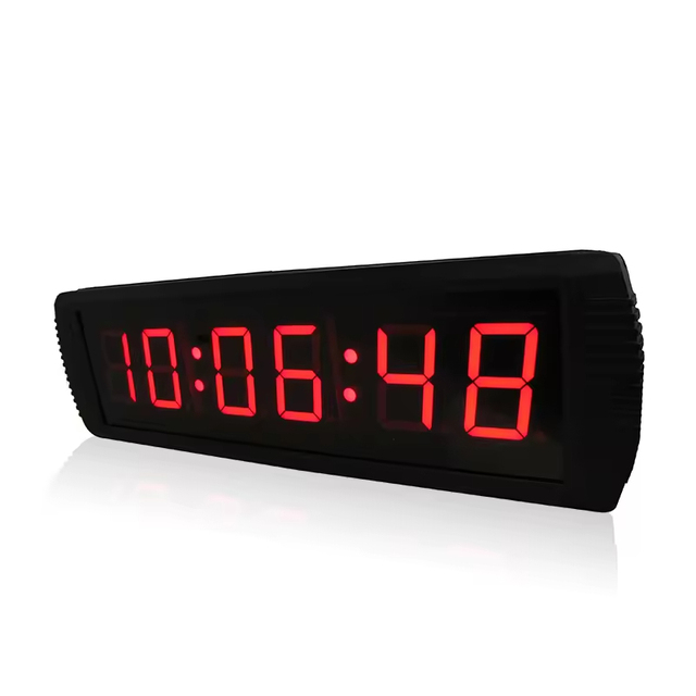3 Inch Digits Display Wall-Mounted Digital Countdown Timer Multifunctional LED Wall Clock for School Hospital Office Home Decor