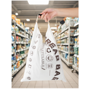 Cotton <b>Beeswax</b> Bread Bags for Homemade Baguette <b>Food</b> <b>Wrap</b> Storage Bag With TPU Buckle to Extend Freshness - Product Image 6