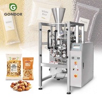 Automatische popcorn-zout-droogfruit-autoverpakkings-multifunctionele verpakkings-volumetrische korrelvulmachine