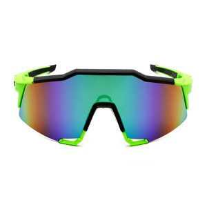 Xsy Men's Cycling Glasses Polarized UV400 <b>Large</b> <b>Frame</b> Outdoor Sports Sunglasses Windproof For Cycling Driving Fishing - Product Image 3