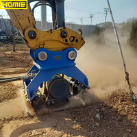 Compacteur routier hydraulique HOMIE conçu pour excavatrice, plaque compacteuse à vendre