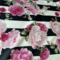 Tissu de drap de lit imprimé de fleurs Offre Spéciale 100% tissu tissé en polyester tissu de lit de bonne qualité