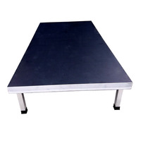 Scène de mariage modulaire portable en aluminium pour l'extérieur, structure de scène réglable en hauteur, podium de DJ portable, plateforme de scène pour événements, prix d'usine