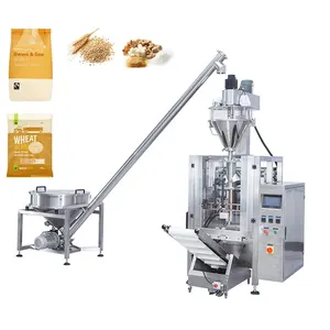 Vffs Packaging Machine For Spices Powder Auto Auger Filler Filling Instant Coffee Machine And Bag Packing Powder Machine