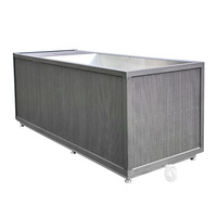 Baignoires de spa modernes en cèdre rouge 304SS de haute qualité, personnalisées, plongeantes à froid, avec refroidisseur de baignoire 0.8HP 1.0HP 2.0HP Water Ice