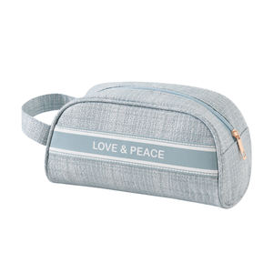 Elegante señora belleza maquillaje bolsa Tweet viaje cosmético llevar bolsas de almacenamiento uso multiusos - Product Image 6