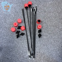 Jeu de tir à l'arc gonflable pour adultes et enfants, à l'intérieur et à l'extérieur, avec flèches en mousse