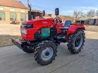 Tracteur agricole mini 4x4 à transmission automatique avec moteur, boîte de vitesses, roulement et moteur 19,38 CV, haute productivité pour le labour