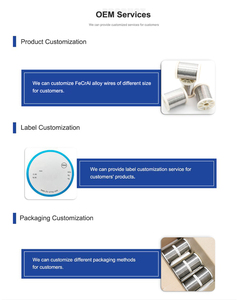 Filo di Resistenza Elettrica Ocr25al5, Filo Riscaldante Ocr25al5, Filo di Resistenza 0.7mm 0.9mm - Product Image 6