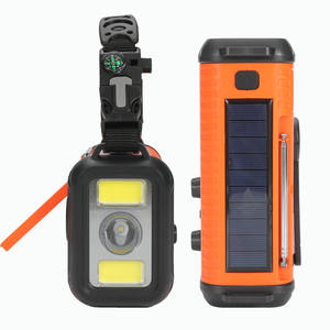 Gran oferta, Radio portátil de supervivencia de emergencia de 20000mAh con altavoz SOS y linterna de 3 modos, lámpara de lectura con manivela para uso doméstico - Product Image 2