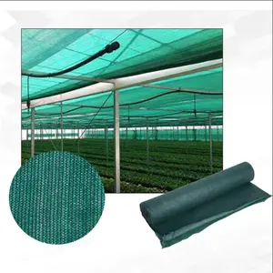 Agriculture Green Plastic Mesh For Vegetable HDPE Shade Nets Greenhouse Shade Cloth