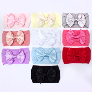Thời Trang <span class=keywords><strong>2025</strong></span> Trẻ Em Mới Sinh Ra Đàn Hồi Tóc Ban Nhạc Hairband Sáng Mềm Nylon Tùy Chỉnh Bé Cô Gái Headbands Và Cung Cho Cô Gái - Product Image 5