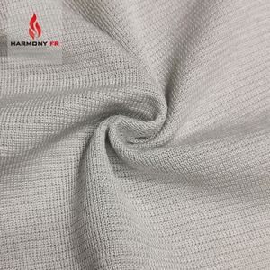 Трикотажная ткань в рубчик 100%, металарамид, огнезащитная ткань для рабочей одежды - Product Image 3