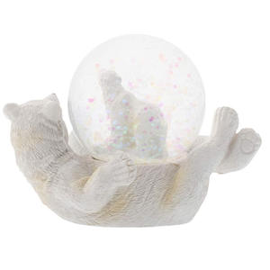 Artículos de Regalo de Comunión al por Mayor de Fábrica, Globo de Agua de Resina Hecho a Mano, Divertido Globo de Nieve con Perezoso para Oficina o Empresa - Product Image 6