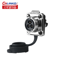 Cnlinko LP-16-3 broches métal câblage vis circulaire étanche aviation connecteur
