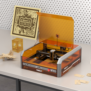 400*400 mét 20 Wát máy khắc laser Mini Laser thèm máy cho tre Acrylic da giấy thực phẩm Xương Thủy Tinh gạch - Product Image 1