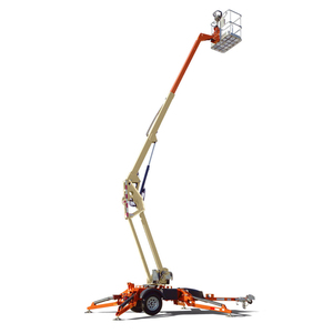 Plataforma elevadora hidráulica articulada de carga pesada para trabajos de instalación y reparación en la construcción de edificios a gran altitud - Product Image 1