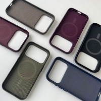 Étui officiel pour iPhone 18 Pro Max, coque de téléphone portable en tissu technique pour iPhone 18 Pro 17 LM008