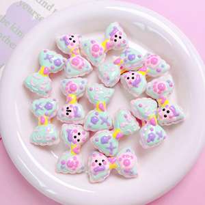 Nuevo Heavy Duty Heavy Oil Pintado a mano Arco Cuentas sueltas Diy Cadena de teléfono móvil Llavero Accesorios Cuentas acrílicas - Product Image 3