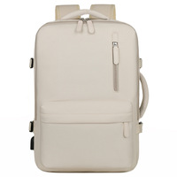 Sac à dos de voyage professionnel pliable léger grande capacité en polyester Oxford avec doublure, design extensible, unisexe, compatible ordinateur portable