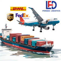 UPS Courier Cargo Company, entreprise de logistique et de transport de fret vers les États-Unis, aéroport international de Los Angeles, arrivée ponctuelle