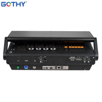 Consola DMX Command Wing Touch de una pantalla, controlador de iluminación de escenario DMX512 para conciertos, clubes y espectáculos de DJ
