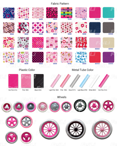 Belle rose bricolage enfants meubles en fer jouets Portable <span class=keywords><strong>pliant</strong></span> Mini poupée cadre de <span class=keywords><strong>lit</strong></span> OEM ODM usine <span class=keywords><strong>lit</strong></span> en métal - Product Image 5