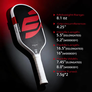 Juego de Palas de Pickleball Profesionales - 5ª Generación, Fibra de Carbono T700 Prensada en Caliente, Borde de TPU, Núcleo de Espuma de Alto Rebote de 16 mm, Aprobado por la USAPA - Product Image 5