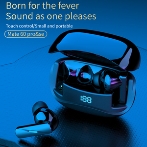 <span class=keywords><strong>Mate</strong></span> 60 Pro TWS Écouteurs intra-auriculaires étanches Mini écouteurs intelligents avec affichage numérique Jeu de puces BT 5.3 JL pour les jeux et le sport - Product Image 2