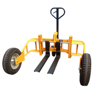 Chariot élévateur manuel tout-terrain Xinsheng certifié ISO, 1T (2000 kg), avec moteur DC 12V/24V et batterie, pour levage de palettes - Nouveauté et Vente Flash