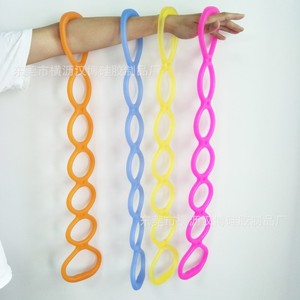 สายรัดซิลิโคน Lx ขนาด 610*125 มม. แบบหลายวง สำหรับออกกำลังกายที่บ้าน - Product Image 1