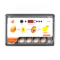 WONEGG Incubateur et éclosoir entièrement automatique de 20 œufs de poule pour la dinde