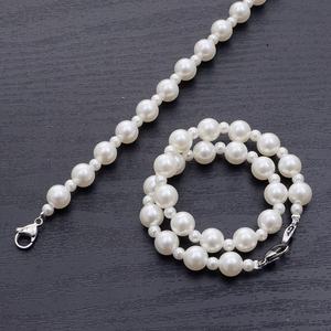 ホット販売オーバルパールブラストラップショルダードレスクラシックエレガントブライダルジュエリーパールブラストラップビーズブラストラップジュエリー - Product Image 3