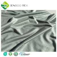 100% Bio-Jersey-Stoff Umwelt freundliche und nachhaltige Lyocell für Sommer Leichte Sport bekleidung Kleidung Plain Dress Fabric