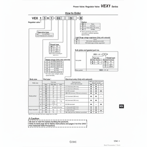 SMC Pneumatics Válvula de control de válvula de potencia de - Product Image 1