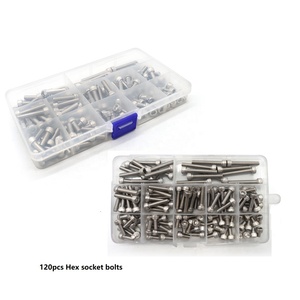 Kit de Tornillos de Cabeza Hexagonal OEM, Acero Inoxidable 304 316, Tornillos Hexagonales DIN912 M5, Tornillos Allen para Ingeniería Industrial - Product Image 1