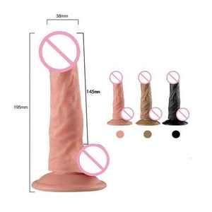 Dildo Realista de 19.5 cm (7.68 Pulgadas) en Oferta, Precio al por Mayor, Juguetes Sexuales para Mujeres - Product Image 2