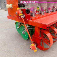 Tracteur semoir de légumes à plusieurs rangées Machine de plantation d'oignons de carottes